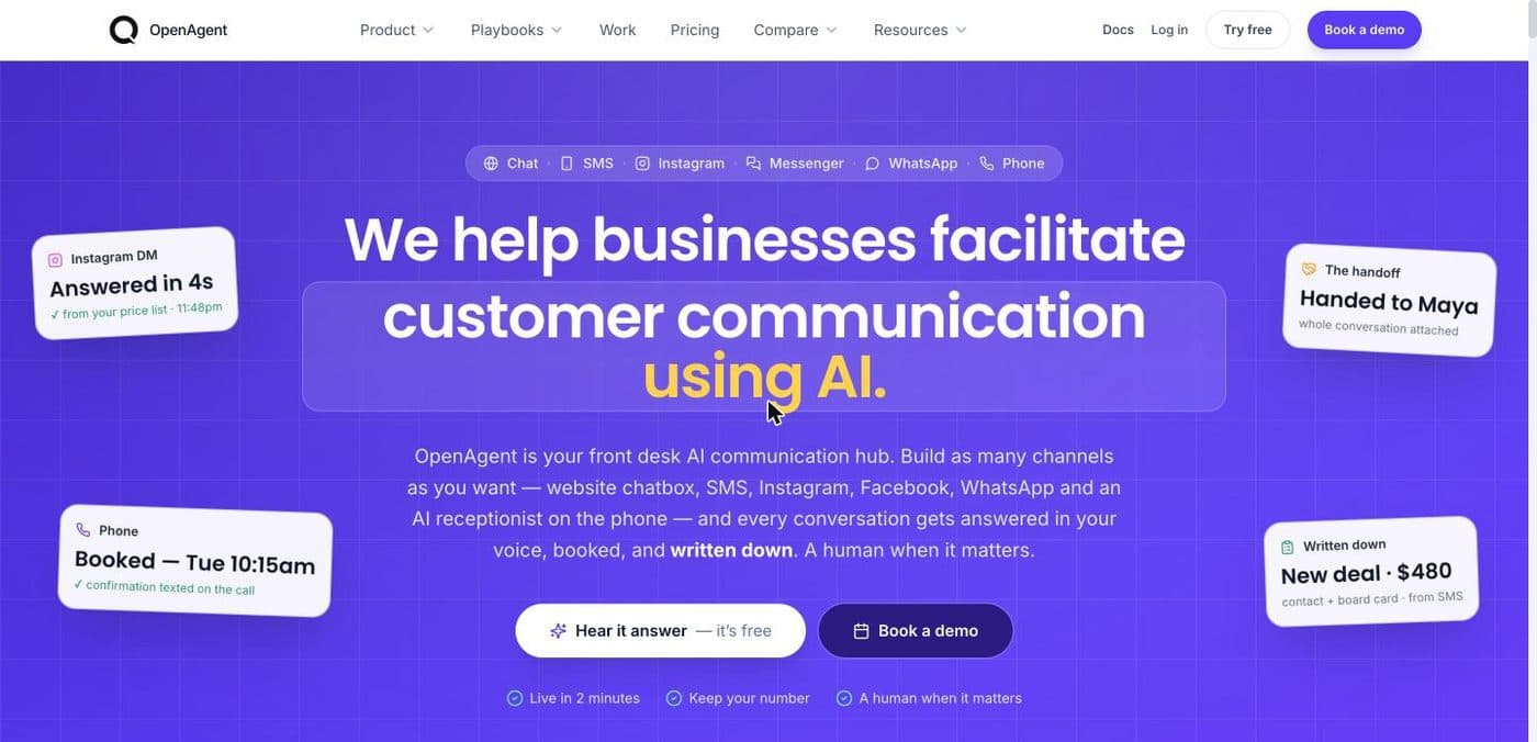 OpenAgent product